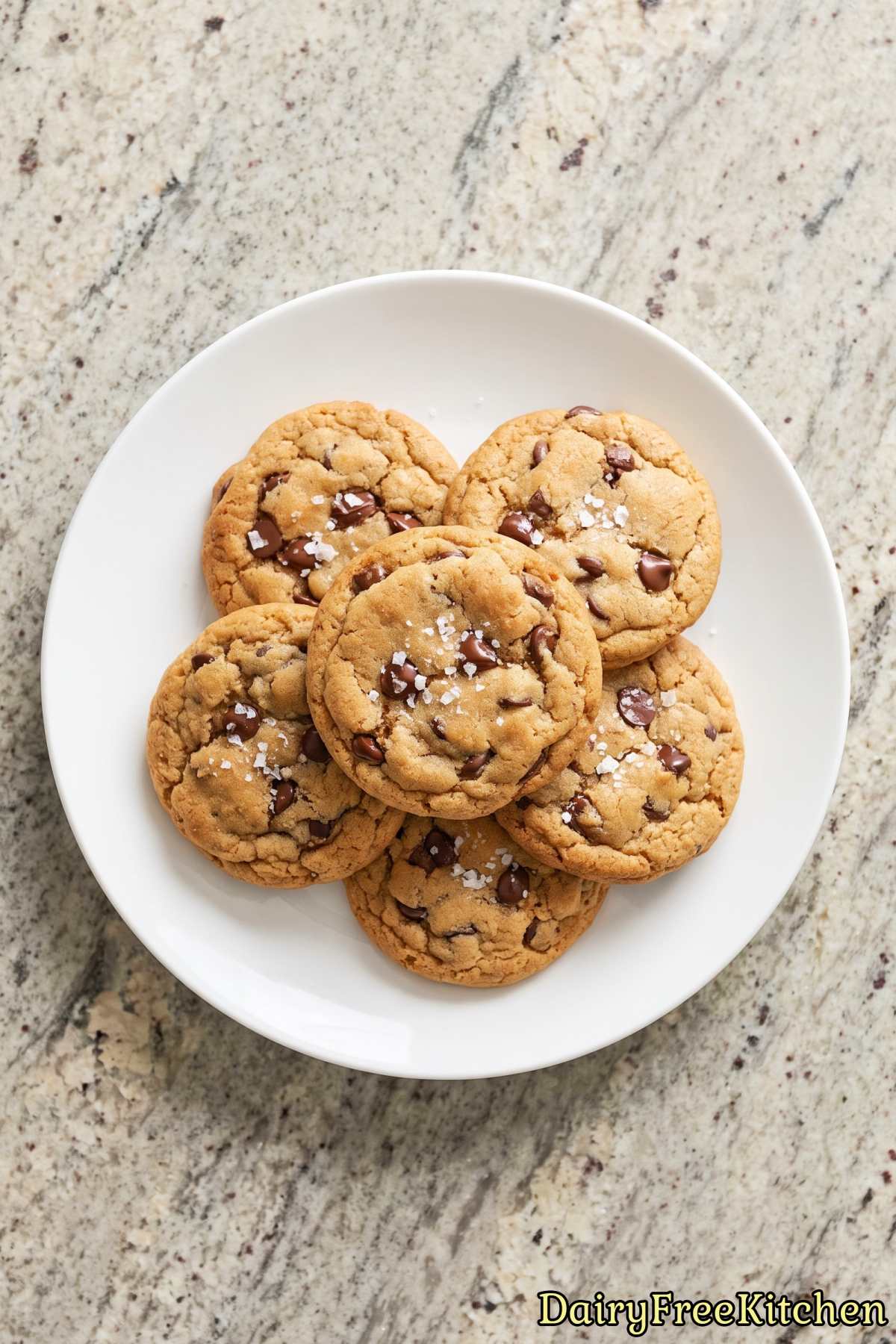 Sweet dairy free chocolate chip cookies