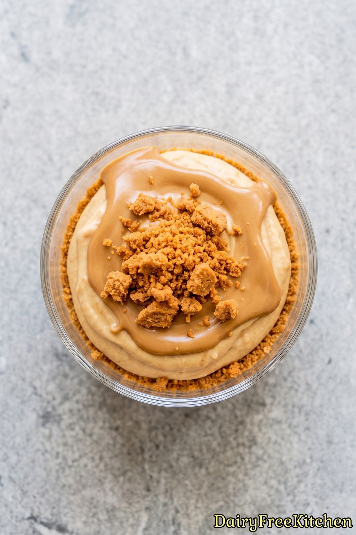 Creamy Biscoff cheesecake cups