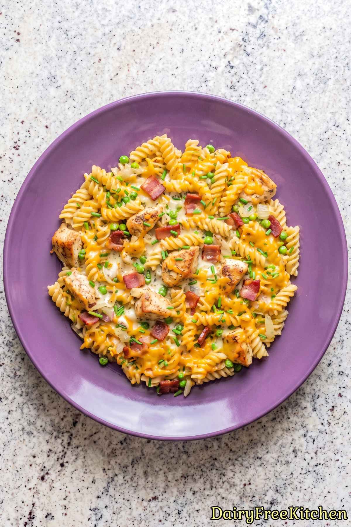 Hearty chicken bacon ranch casserole dairy free