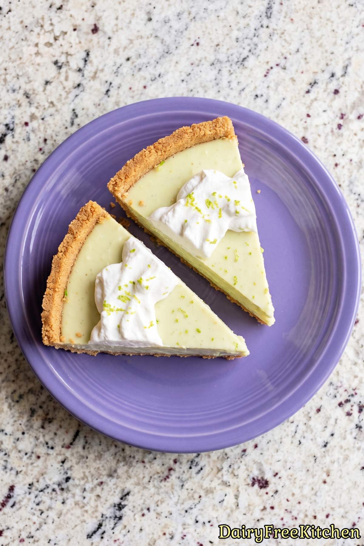 Coconut key lime pie whole