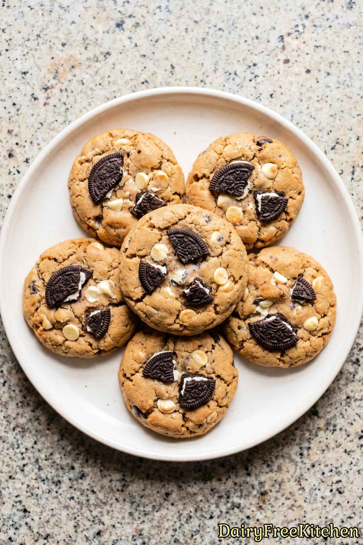 Homemade dairy free cookies and cream