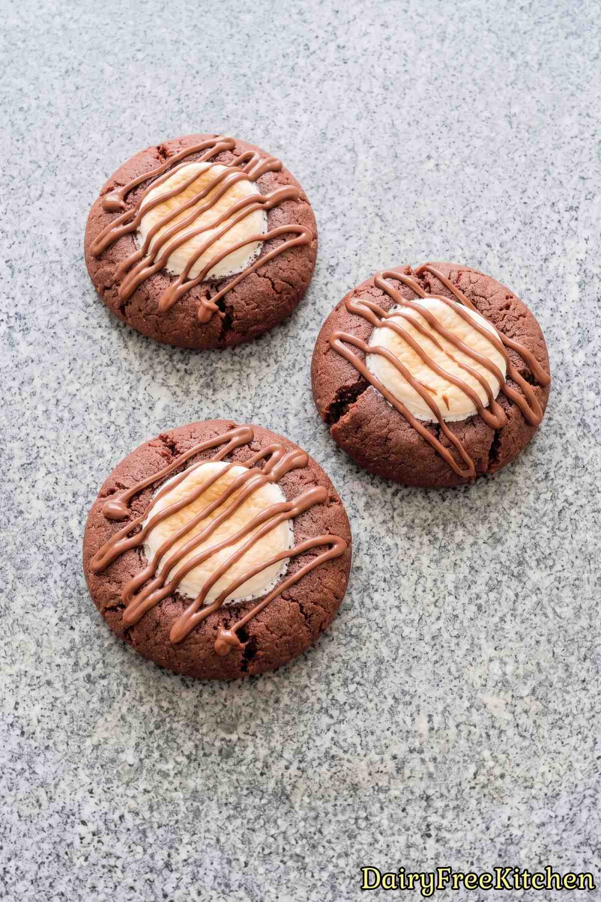 Cozy dairy free hot cocoa cookies