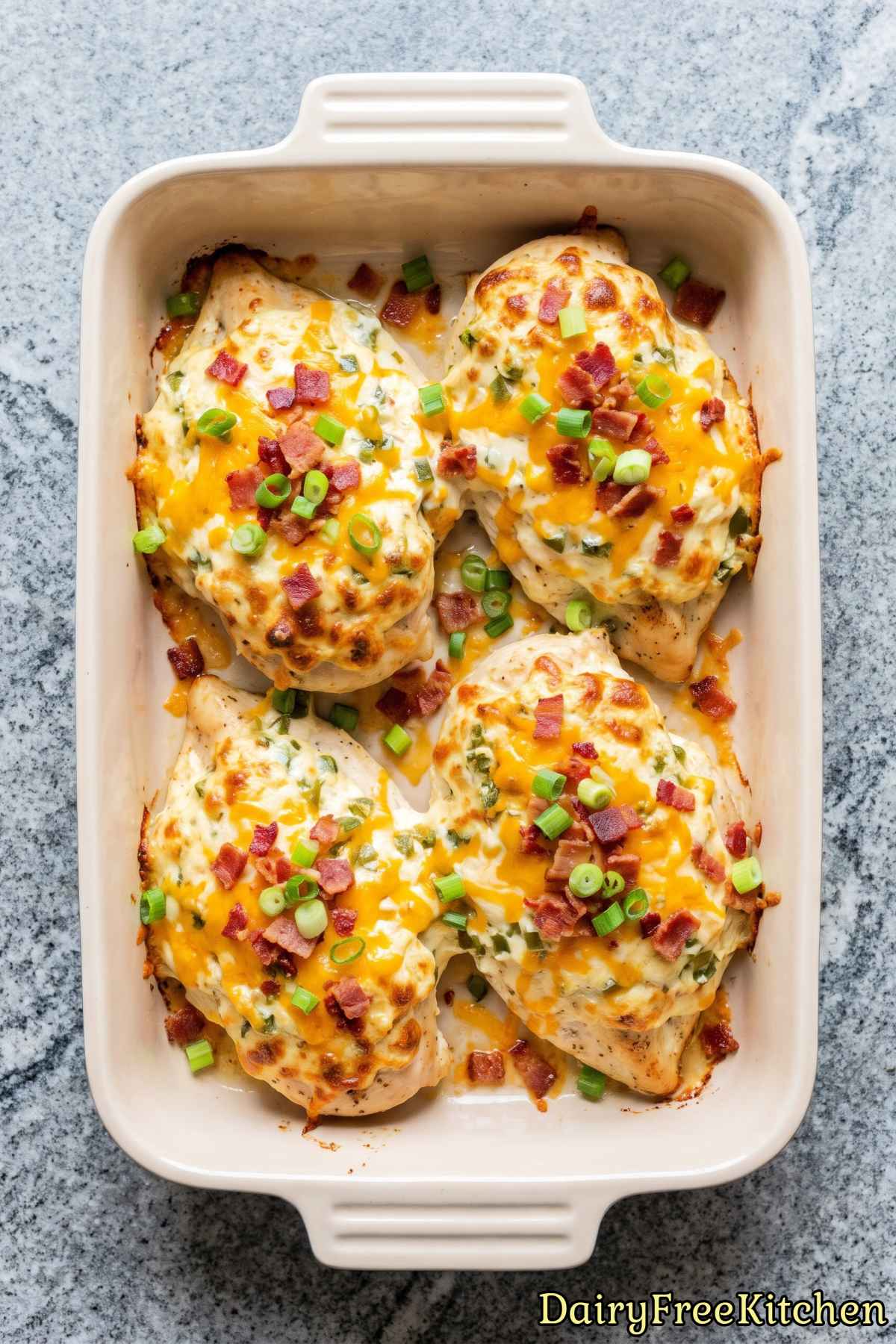 Juicy dairy free jalapeno chicken breast