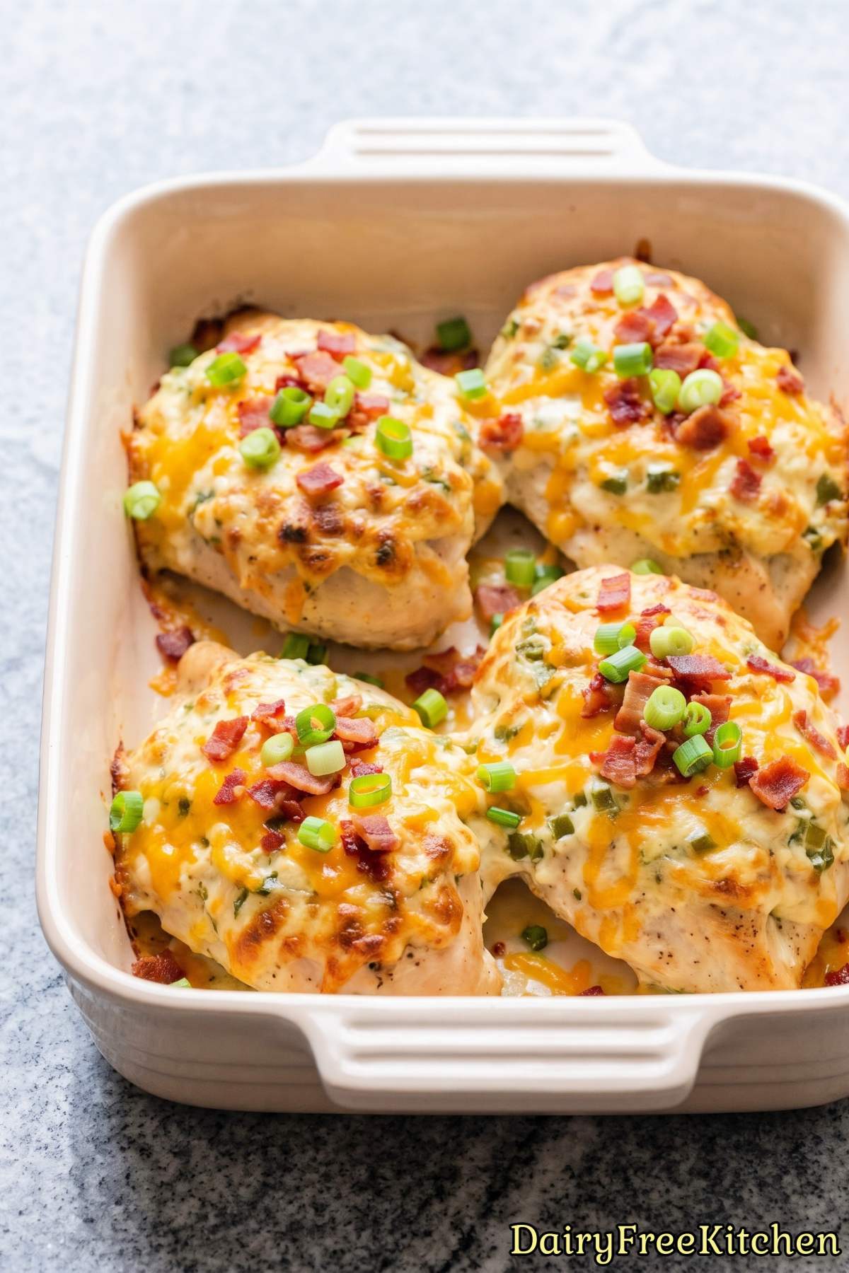 Flavorful dairy free jalapeno popper chicken