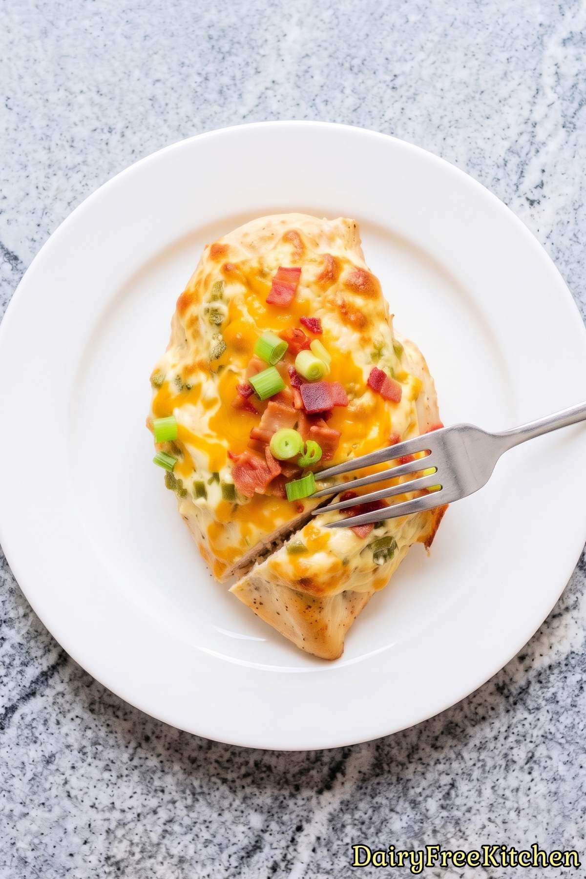 Zesty homemade dairy free jalapeno chicken