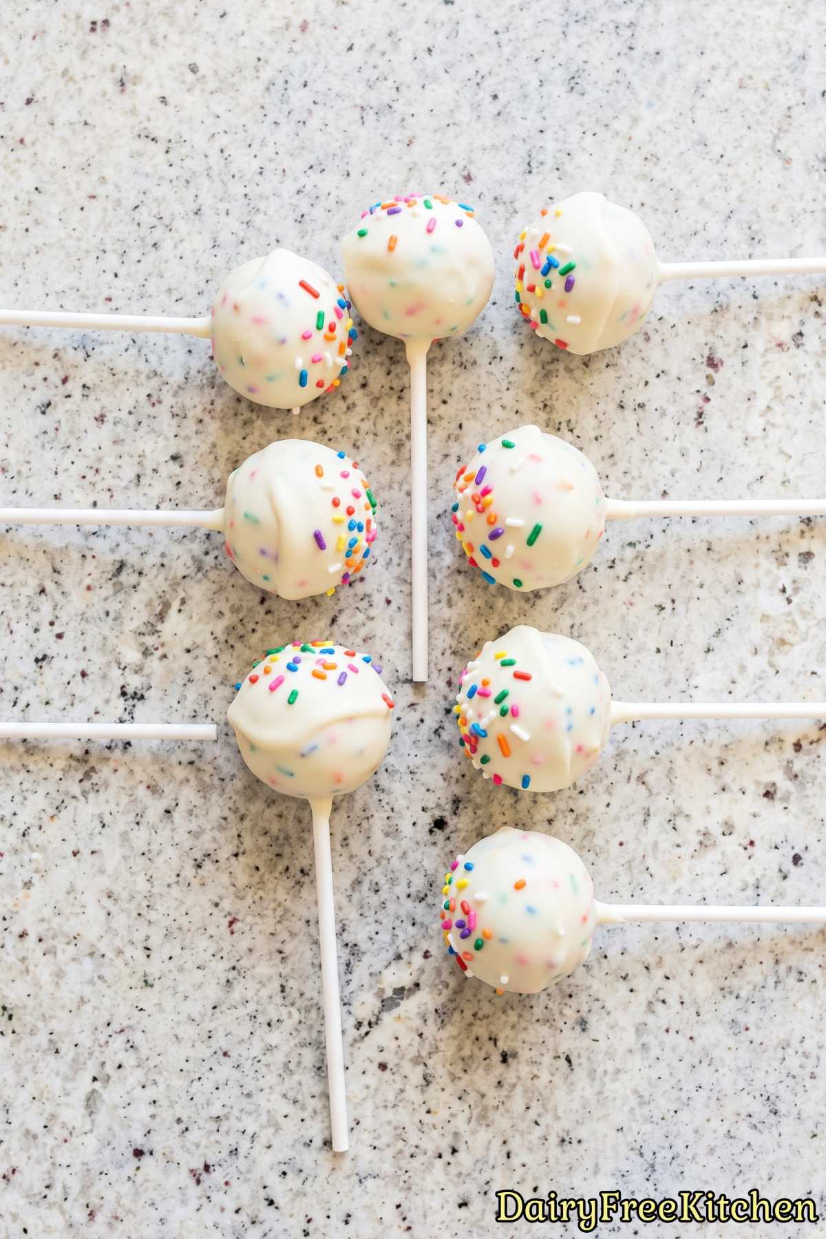 Satisfying homemade birthday cake protein pops