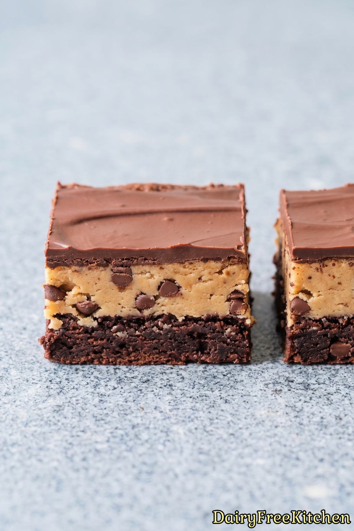 Soft dairy free protein brownie treats