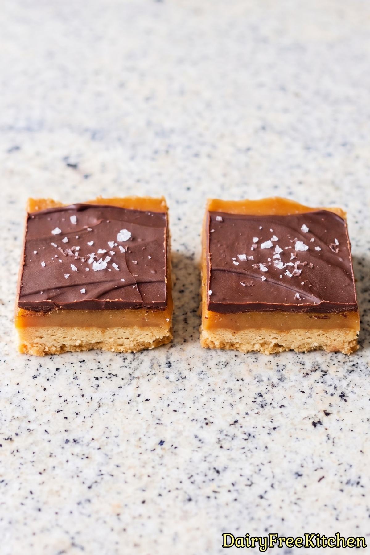 Rich dairy free protein millionaire slice