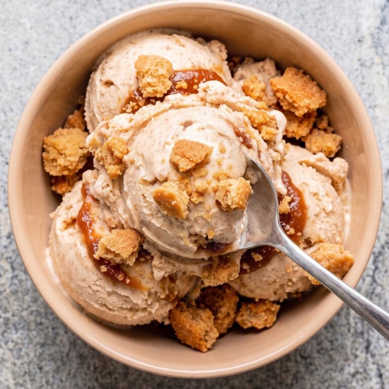 Dairy Free Apple Cider Donut Ice Cream