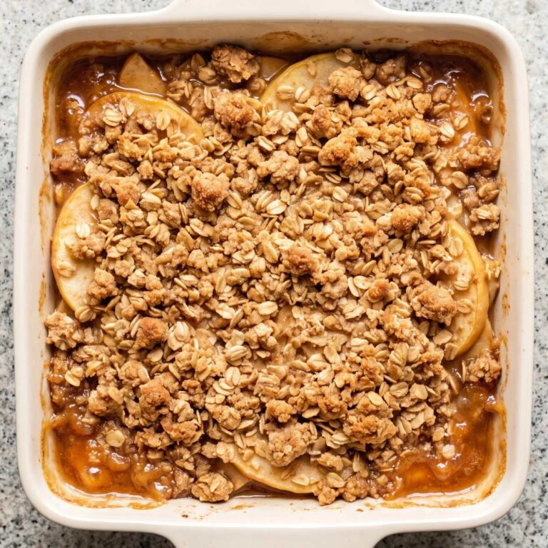 Dairy Free Apple Crisp