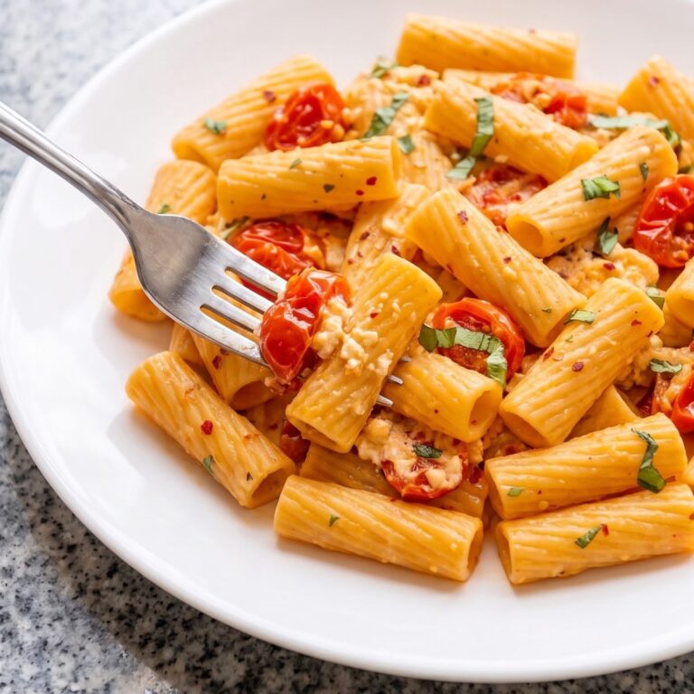 Dairy Free Baked Feta Pasta