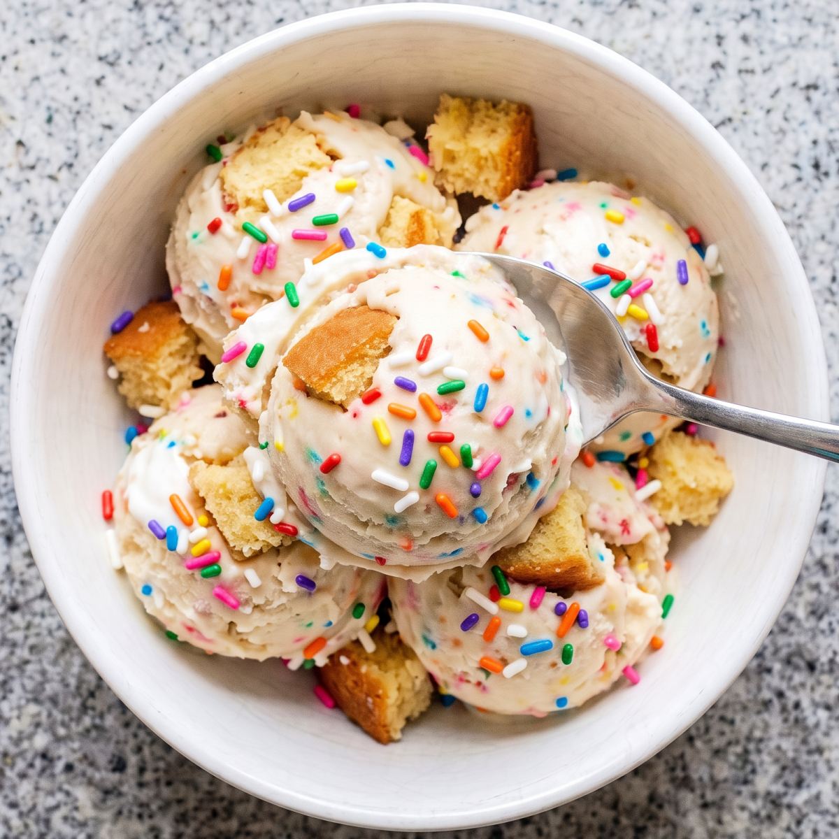 Dairy Free Birthday Cake Ice Cream