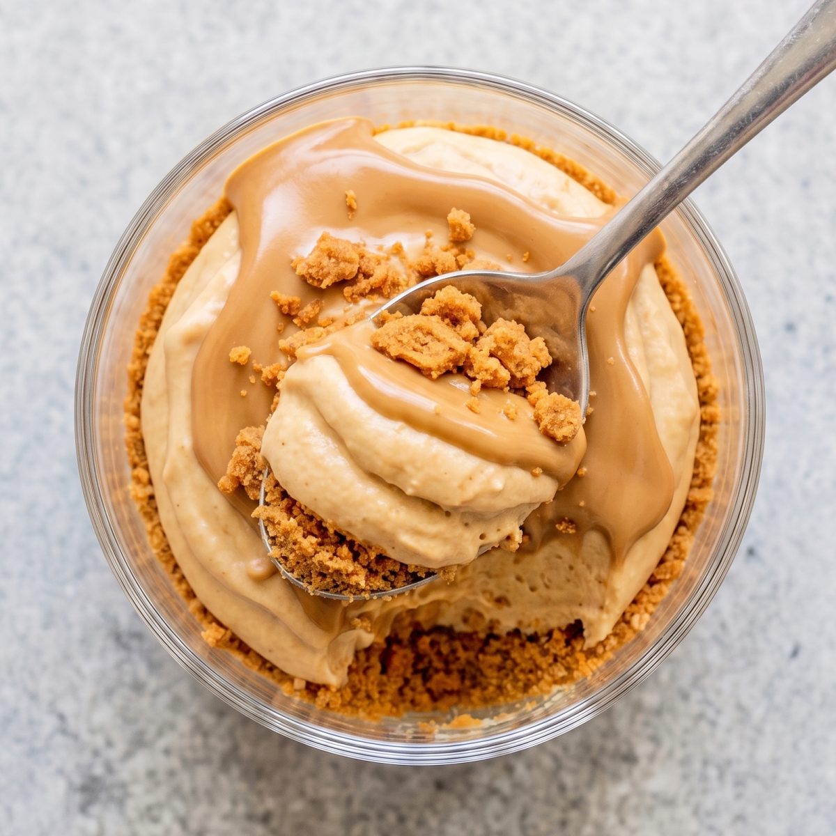 Dairy Free Biscoff Cheesecake Cups