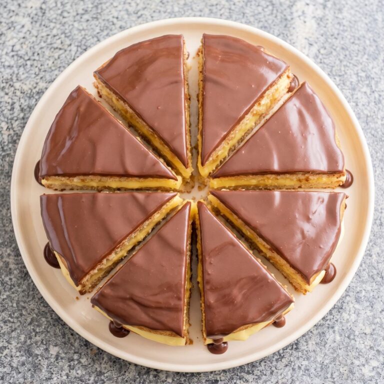 Dairy Free Boston Cream Pie