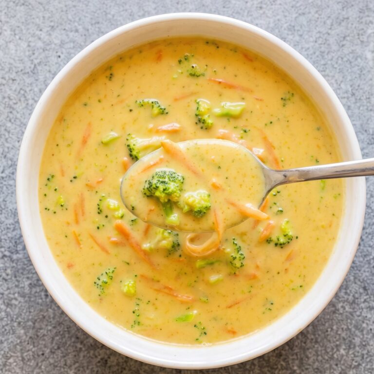 Dairy Free Broccoli Cheddar Soup