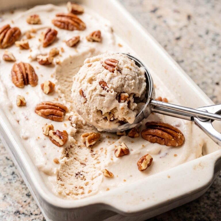 Dairy Free Butter Pecan Ice Cream