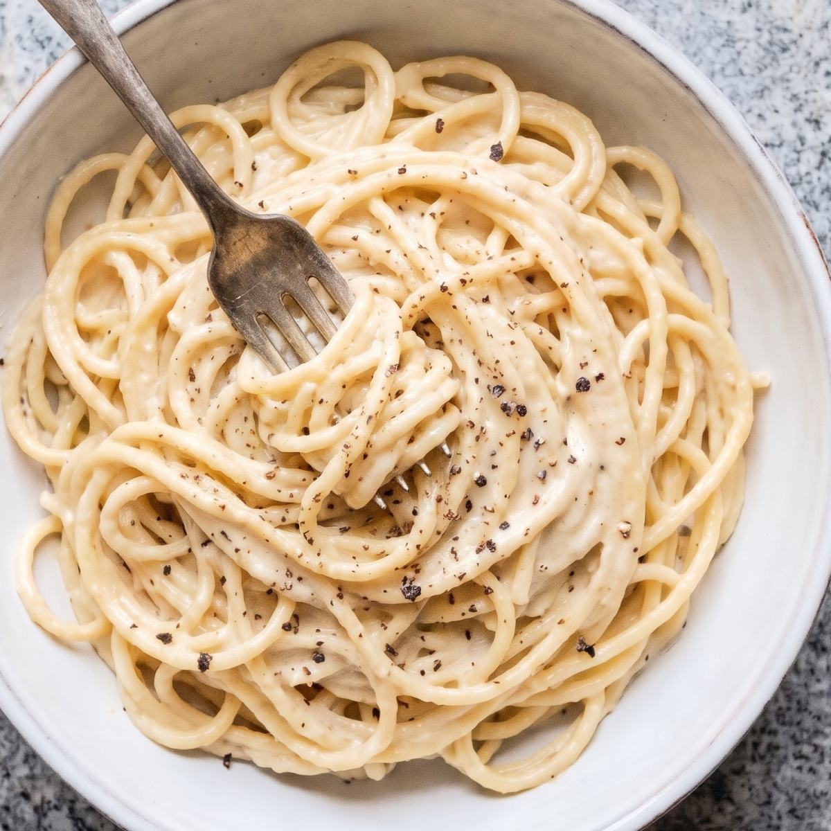 Dairy Free Cacio e Pepe