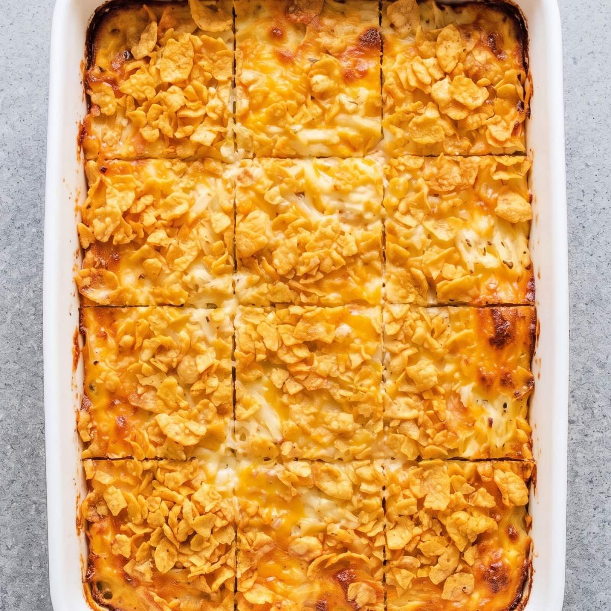 Dairy Free Cheesy Hashbrown Casserole