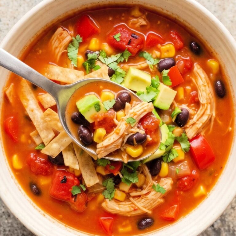 Dairy Free Chicken Enchilada Soup