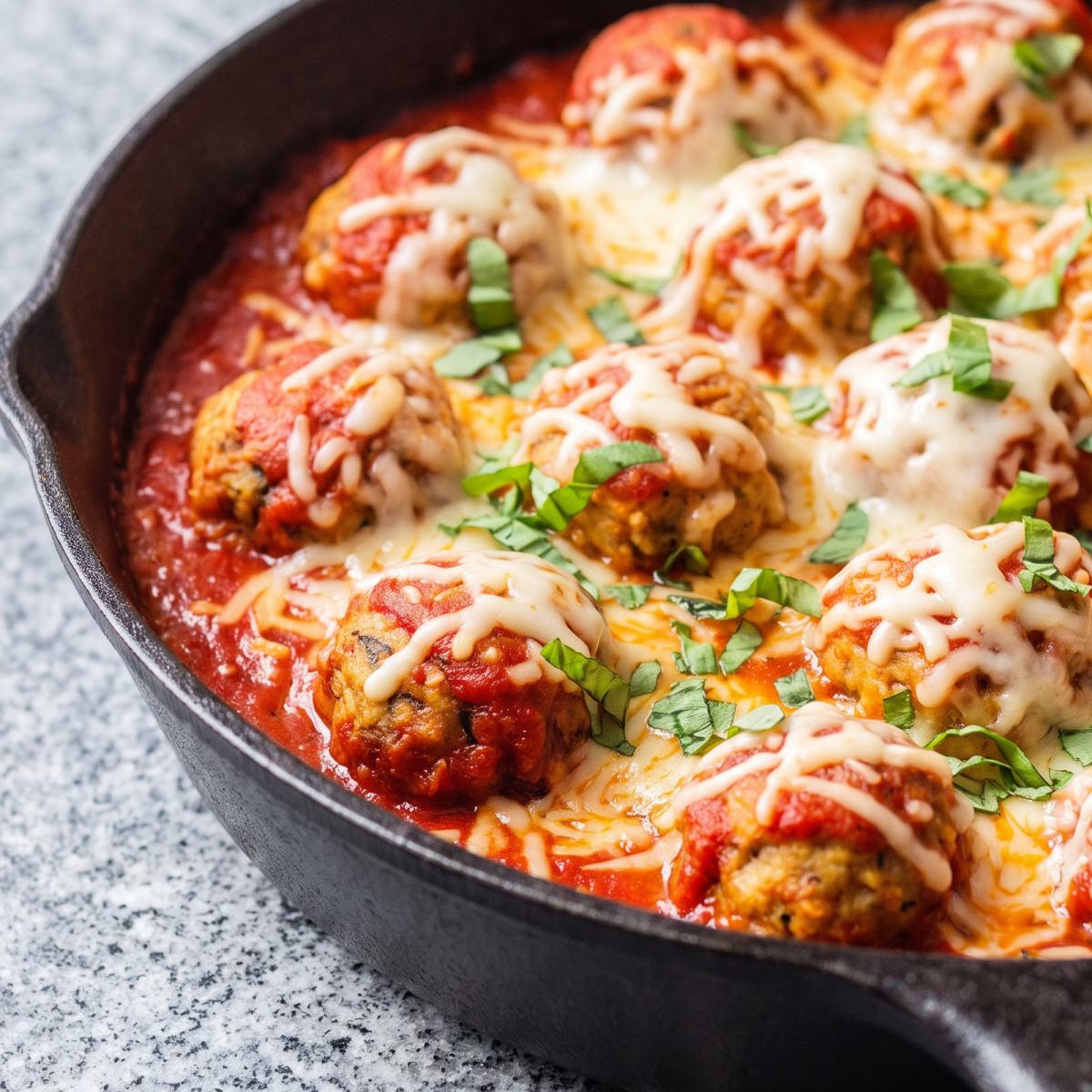 Dairy Free Chicken Parmesan Meatballs