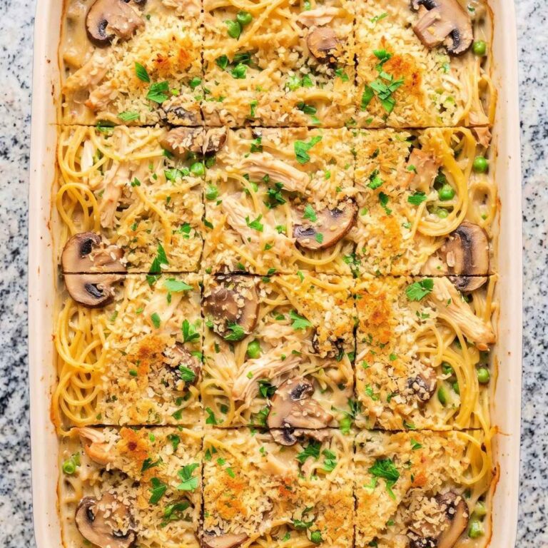 Dairy Free Chicken Tetrazzini