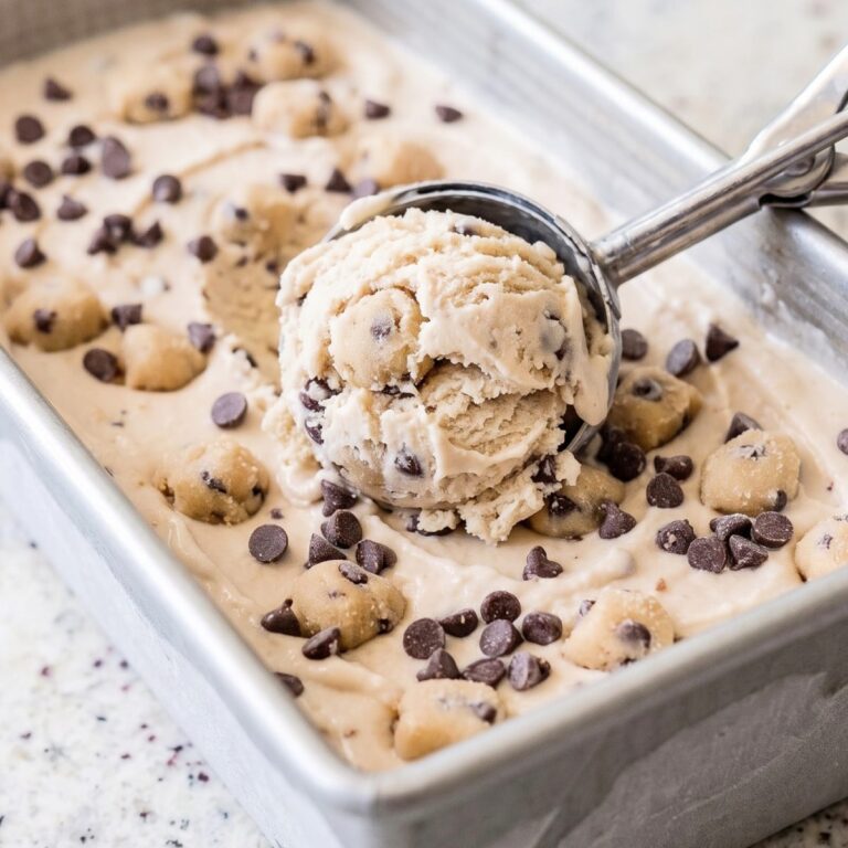 Dairy Free Chocolate Chip Cookie Dough Ice Cream