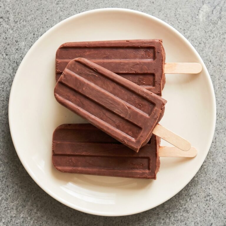 Dairy Free Chocolate Fudge Pops