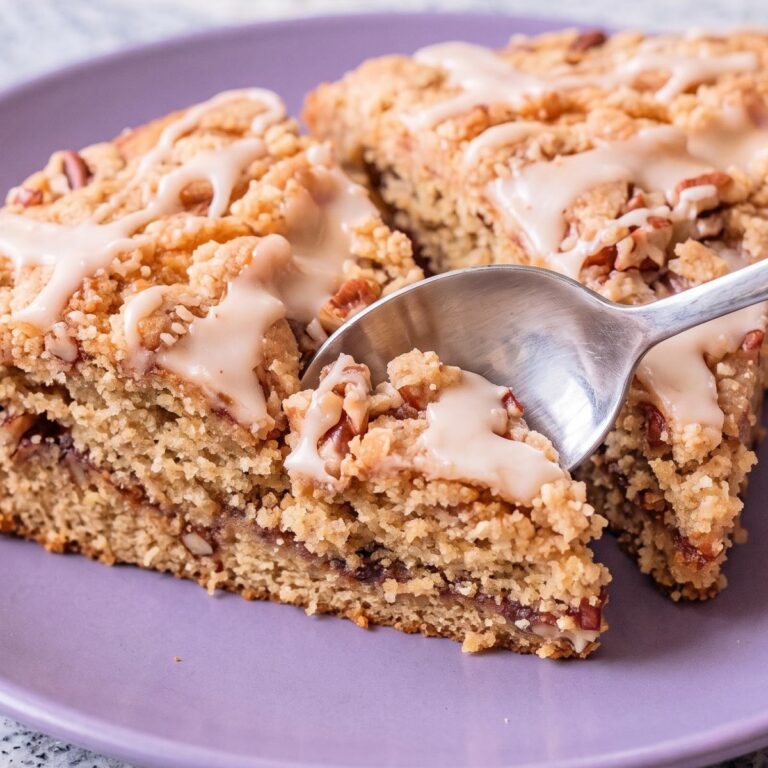 Dairy Free Cinnamon Streusel Coffee Cake