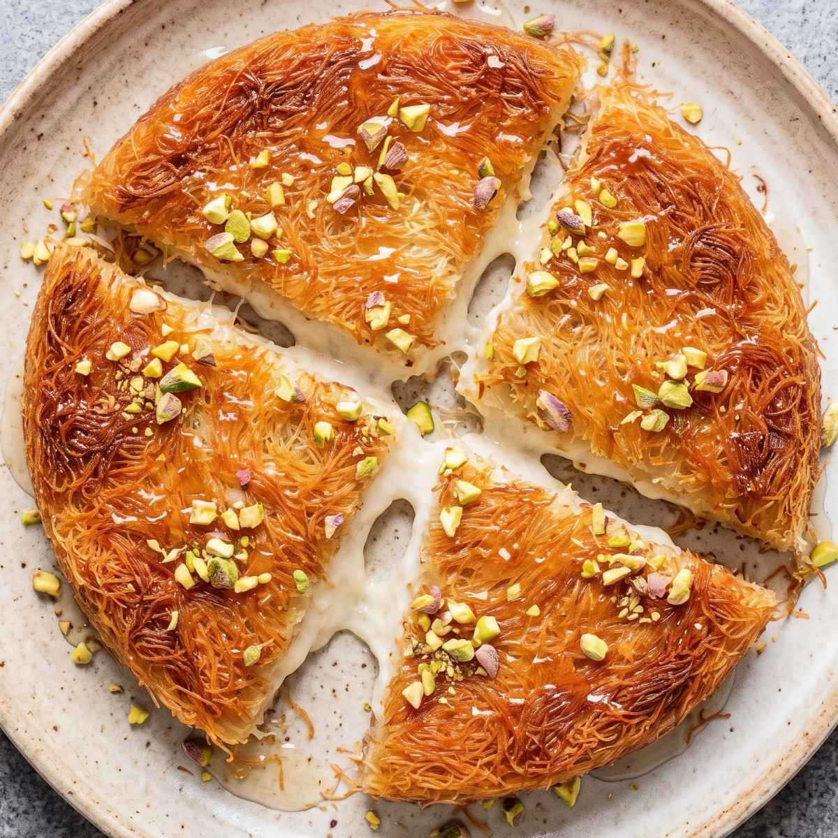 Dairy Free Cream Kunafa