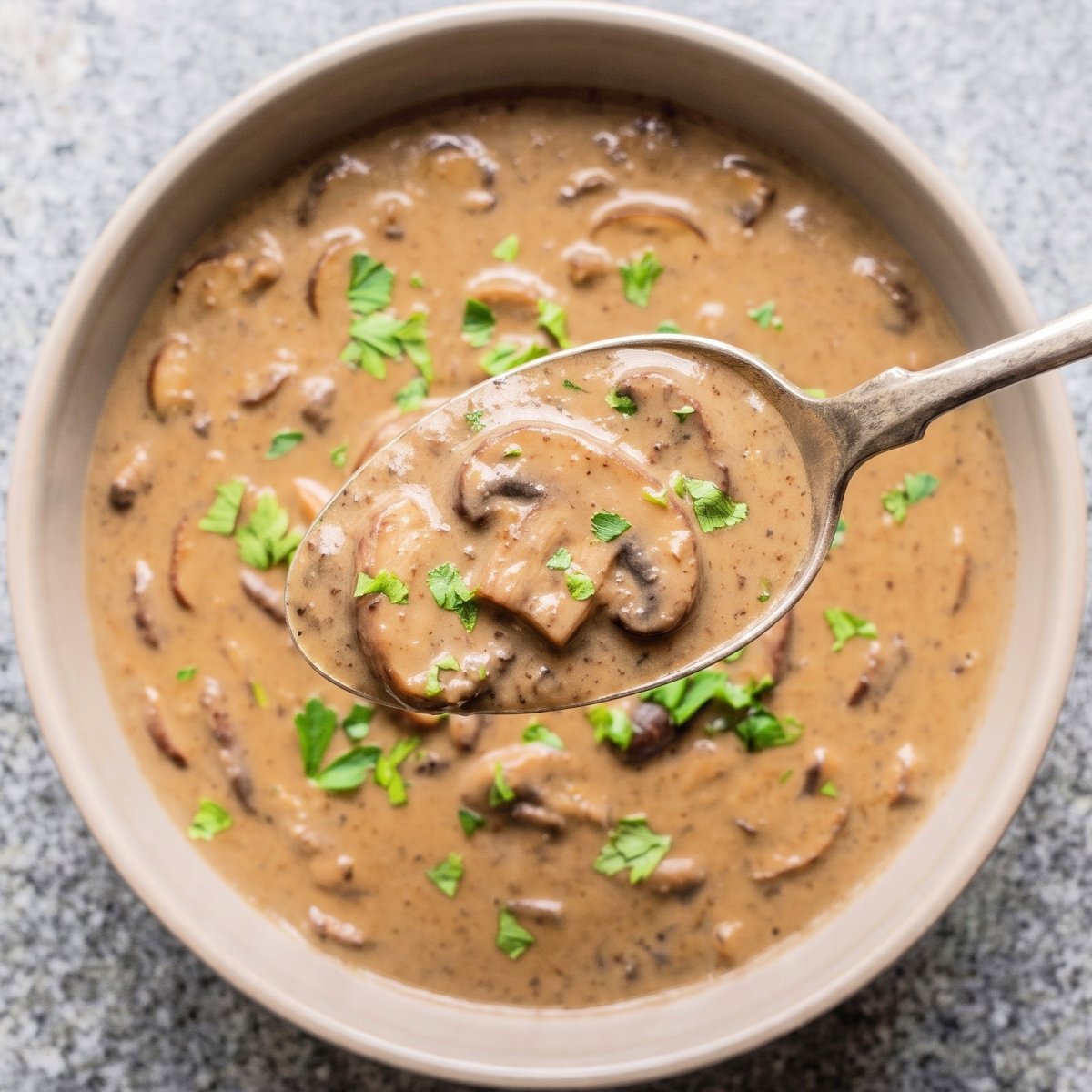 Dairy Free Cream of Mushroom Soup
