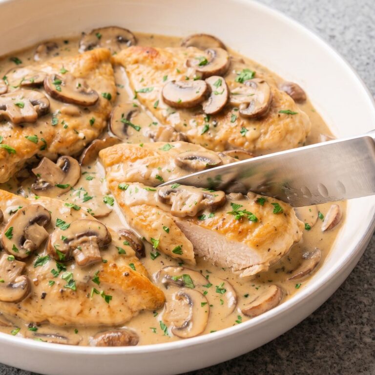 Dairy Free Creamy Chicken Marsala