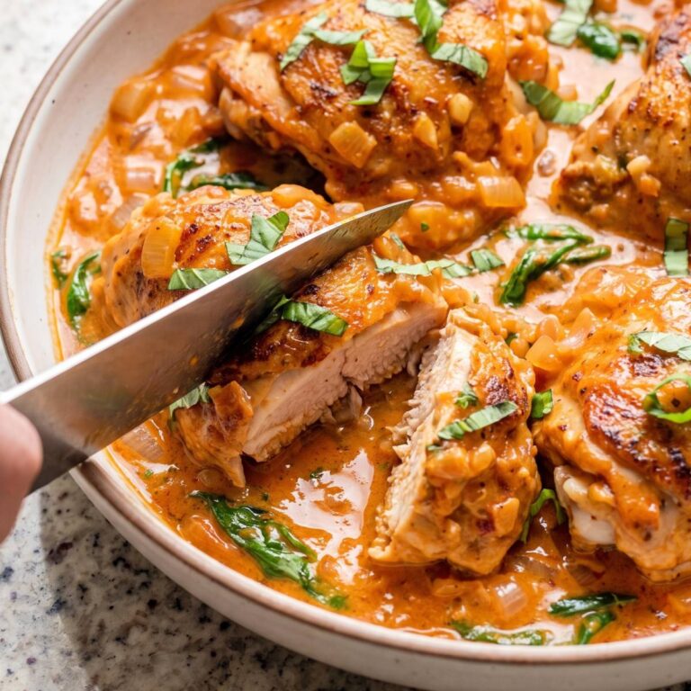 Dairy Free Creamy Tomato Chicken