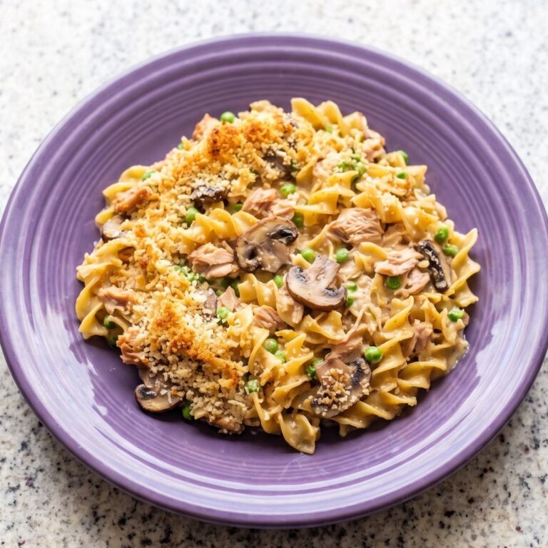 Dairy Free Creamy Tuna Noodle Casserole