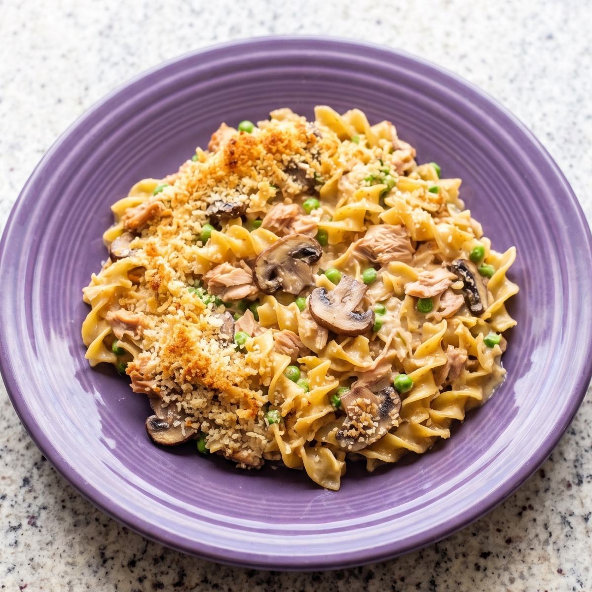 Dairy Free Creamy Tuna Noodle Casserole
