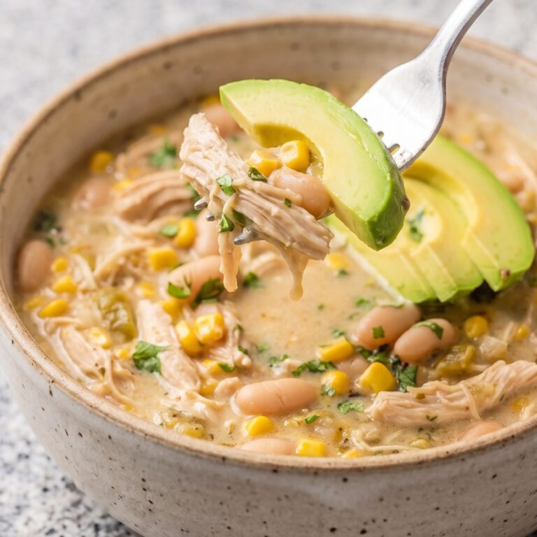 Dairy Free Creamy White Chicken Chili