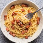 Dairy Free Crispy Pancetta Carbonara