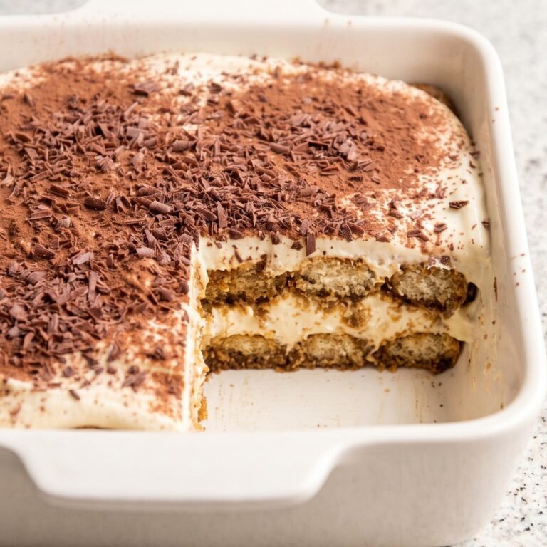 Dairy Free Espresso Tiramisu