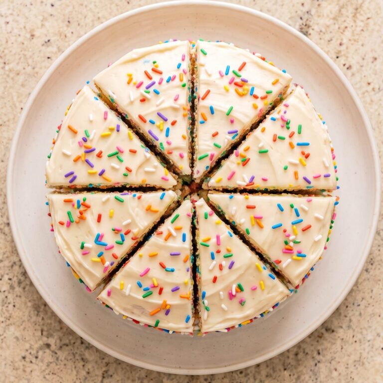 Dairy Free Funfetti Birthday Cake
