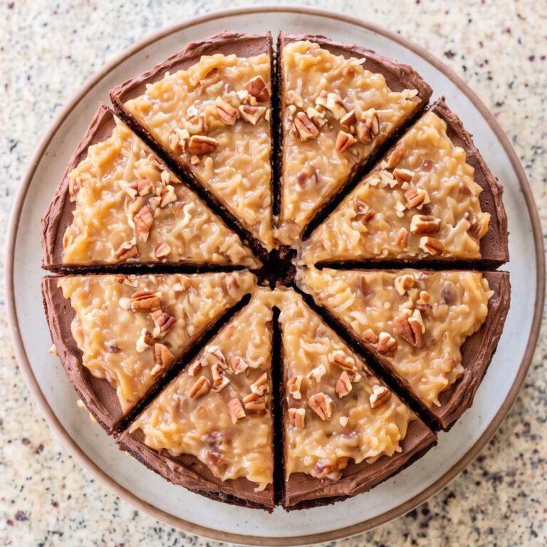 Dairy Free German Chocolate Cake