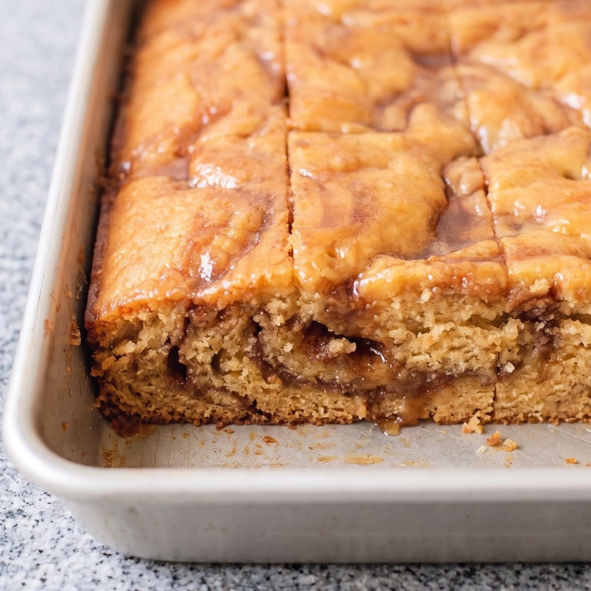 Dairy Free Honey Bun Cake