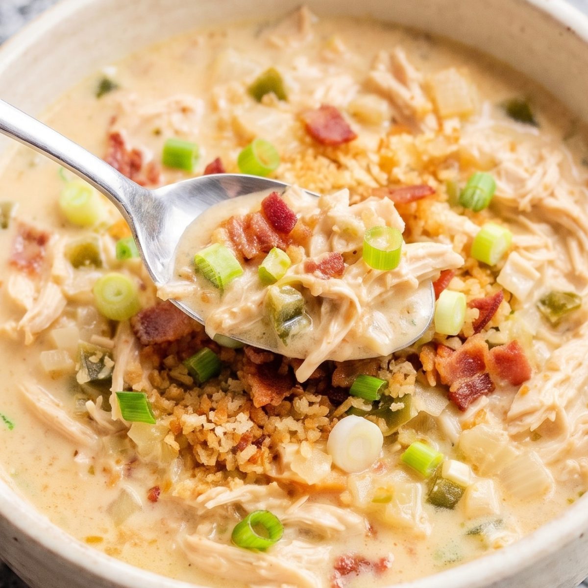 Dairy Free Jalapeno Popper Chicken Soup