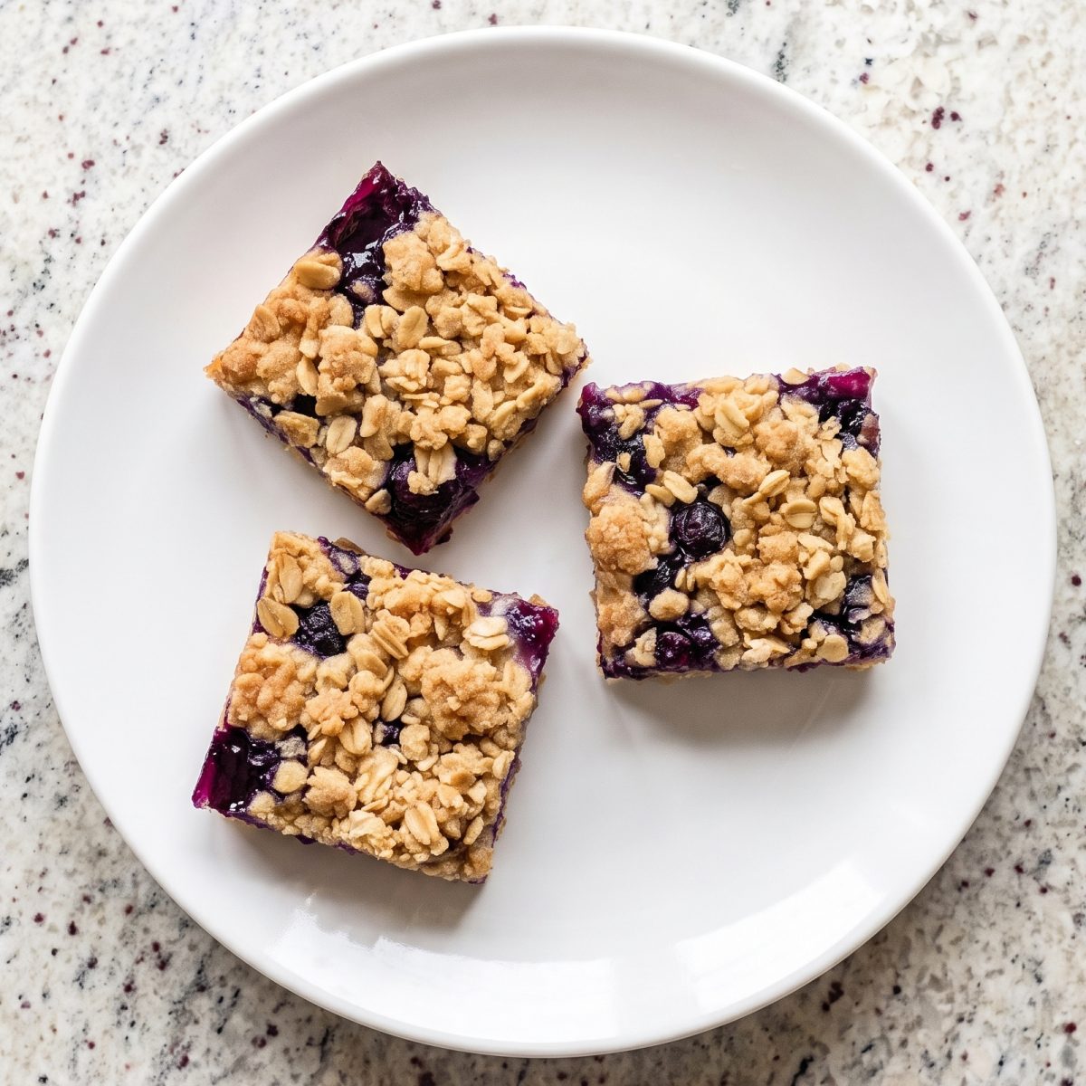 Dairy Free Lemon Blueberry Crumble Bars