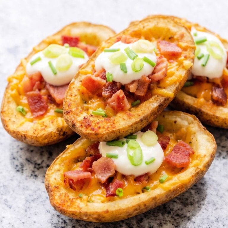 Dairy Free Loaded Potato Skins