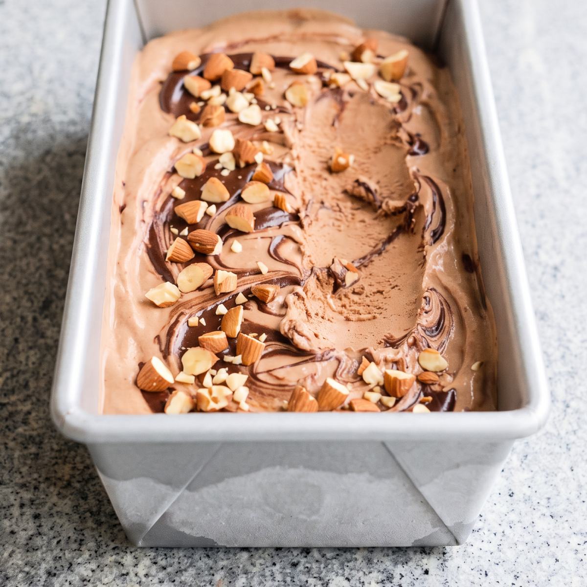 Dairy Free Mocha Almond Fudge Ice Cream