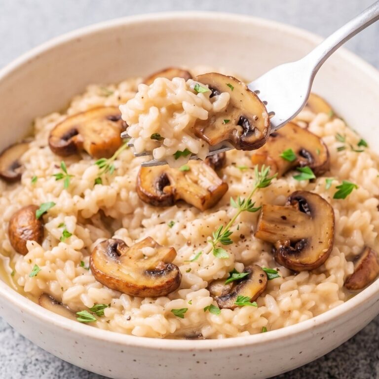 Dairy Free Mushroom Risotto