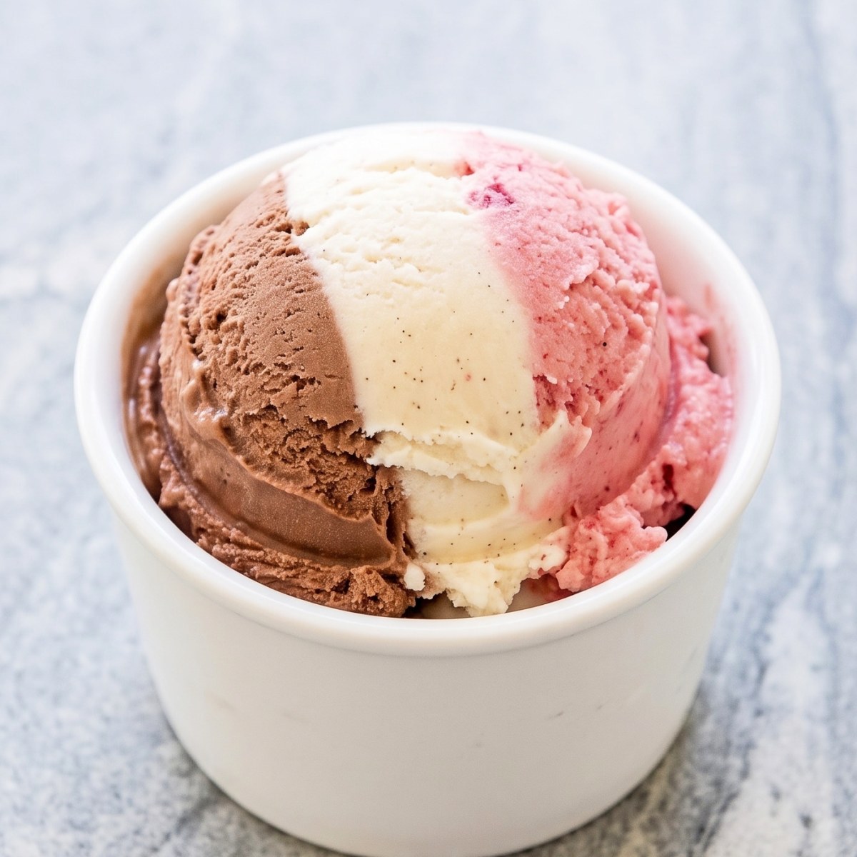 Dairy Free Neapolitan Ice Cream