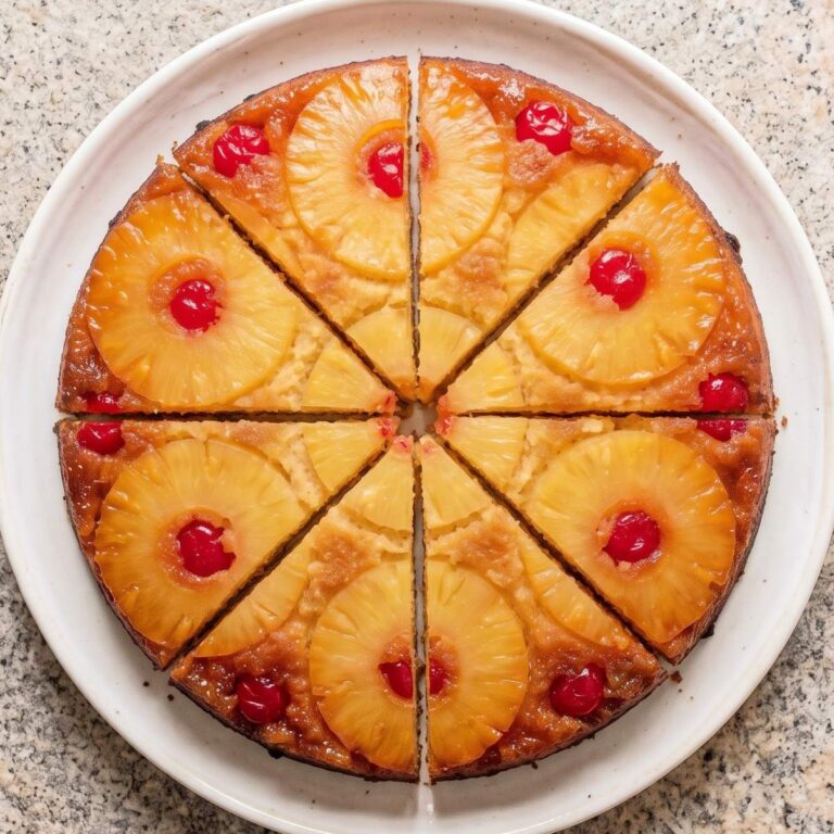 Dairy Free Pineapple Upside Down Cake