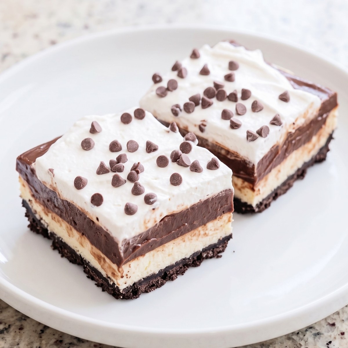 Dairy Free Protein Chocolate Lasagna