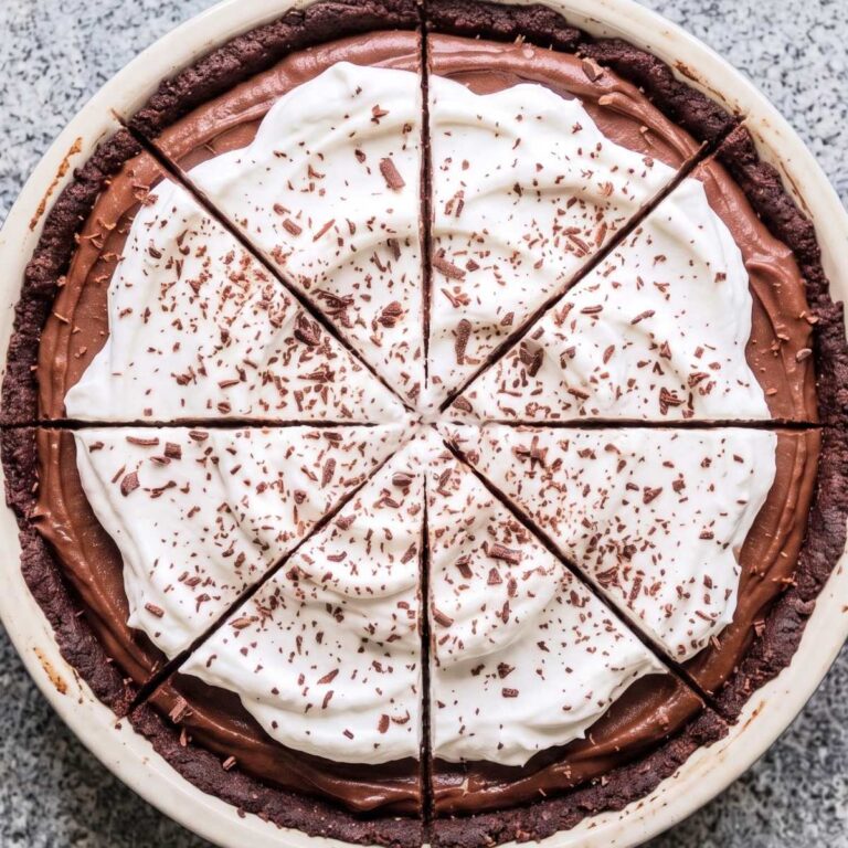 Dairy Free Protein French Silk Pie