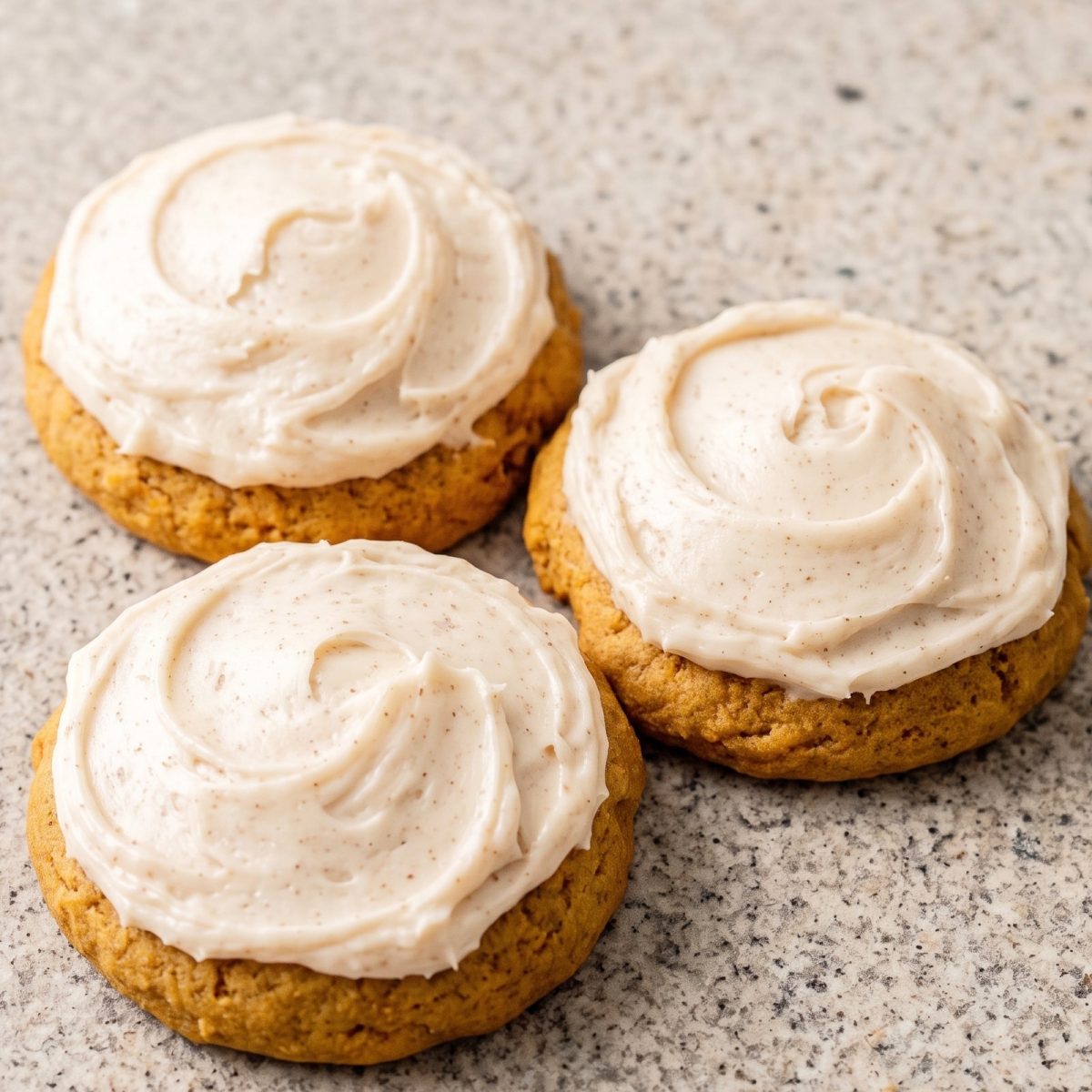 Dairy Free Pumpkin Cookies with Cream Cheese Frosting